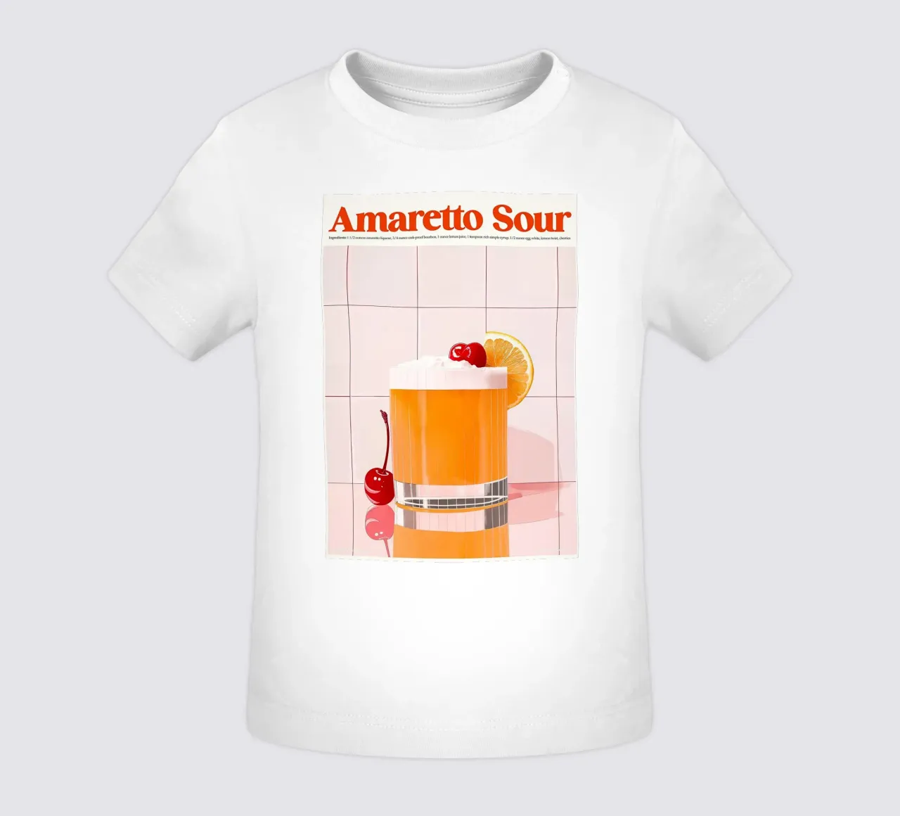 Amaretto Sour maglietta neonato da Neeraprint