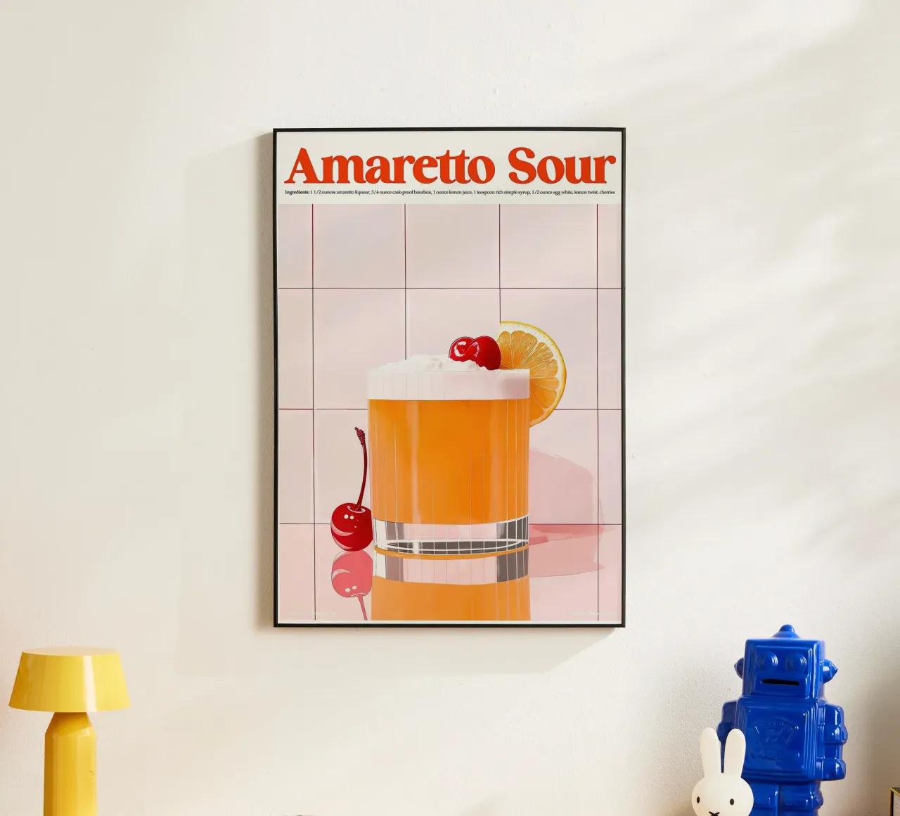Amaretto Sour alluminio dibond da Neeraprint