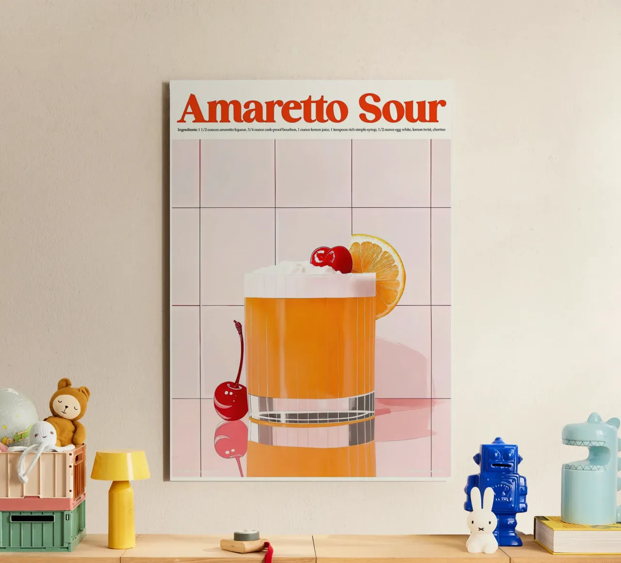 Amaretto Sour alluminio dibond da Neeraprint