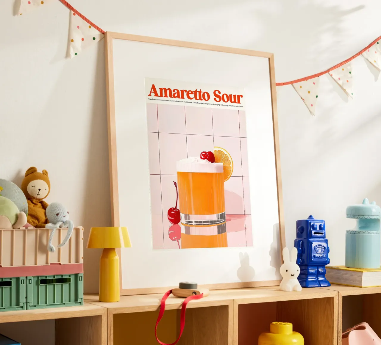 Amaretto Sour poster da Neeraprint