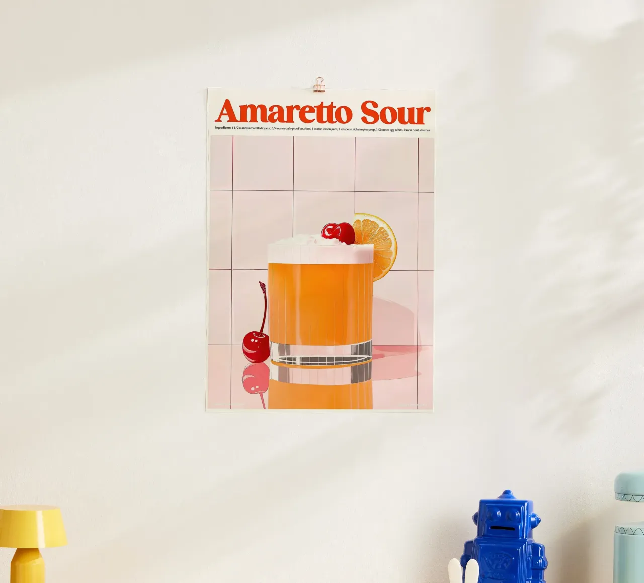 Amaretto Sour poster da Neeraprint
