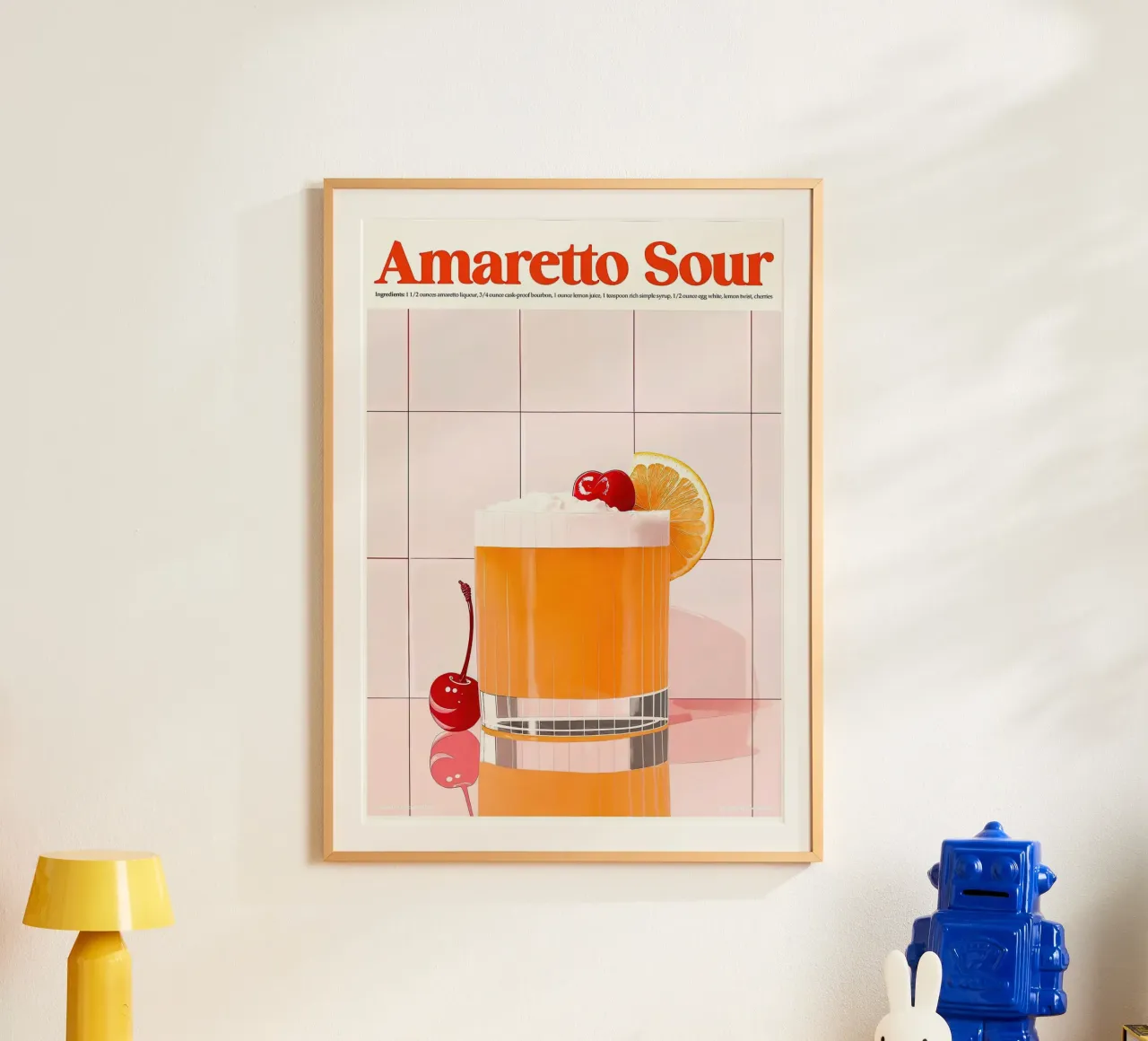 Amaretto Sour poster da Neeraprint