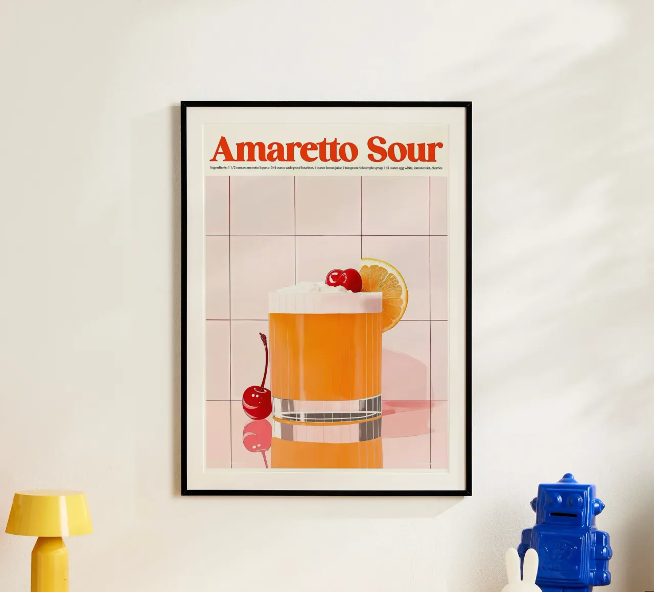 Amaretto Sour poster da Neeraprint