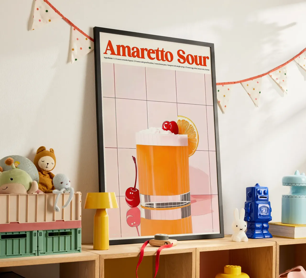 Amaretto Sour poster da Neeraprint