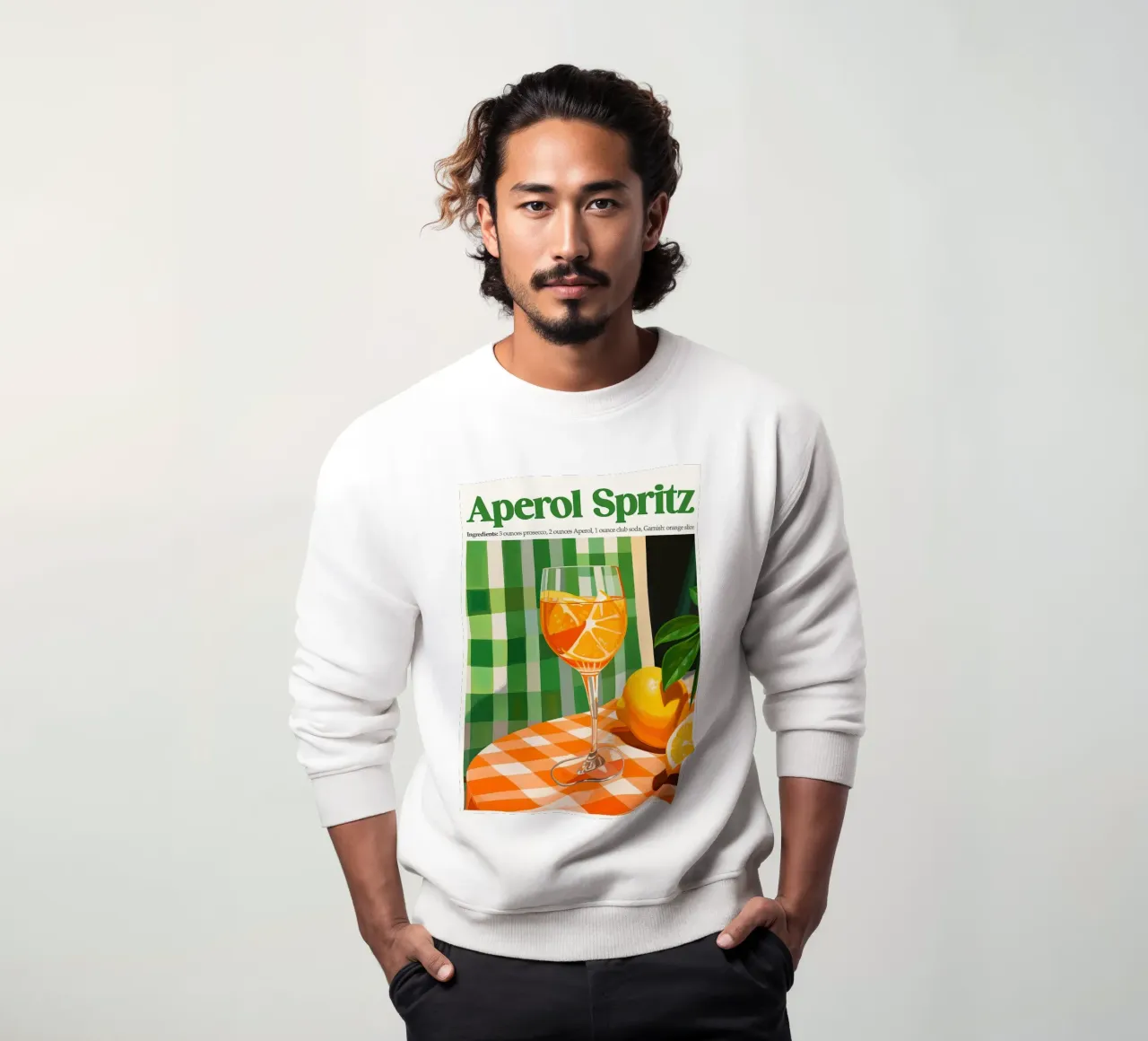 Cucina Aperol Spritz felpa da Neeraprint