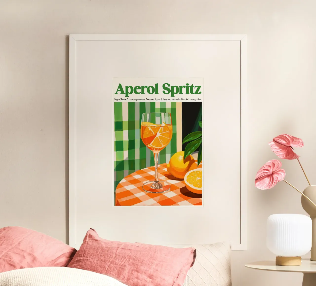 Cucina Aperol Spritz poster da Neeraprint