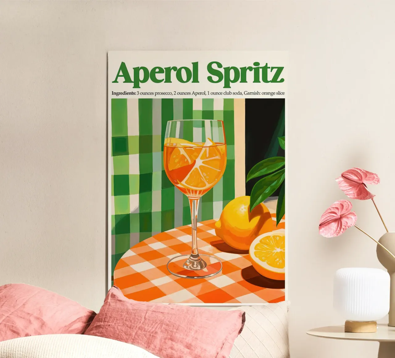 Cucina Aperol Spritz poster da Neeraprint