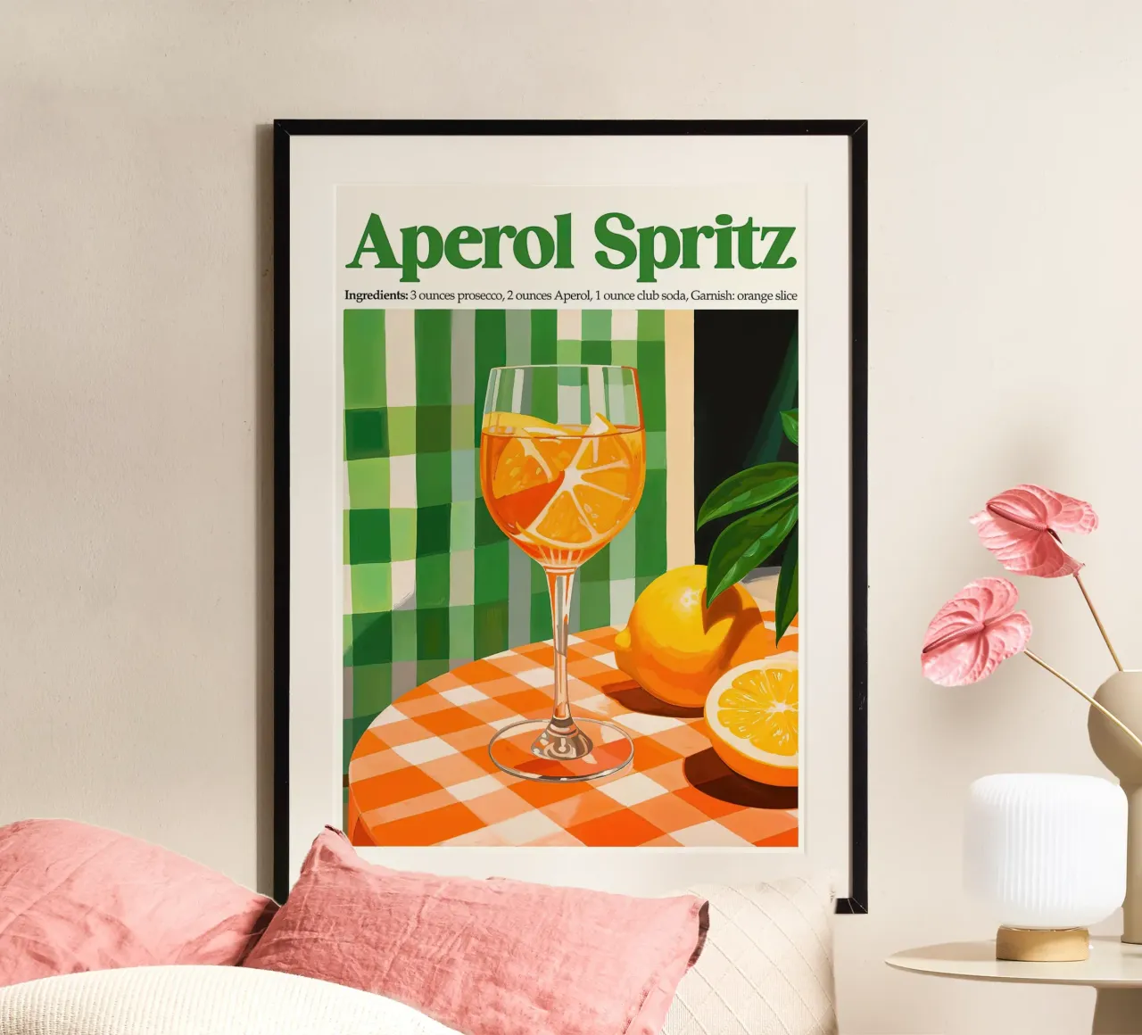 Cucina Aperol Spritz poster da Neeraprint