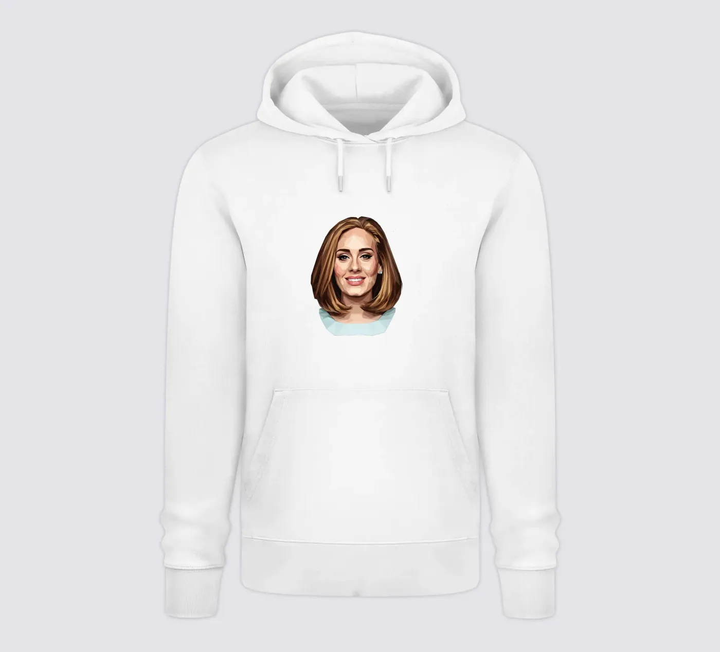 Adele Lowpoly hoodie by Low Profile