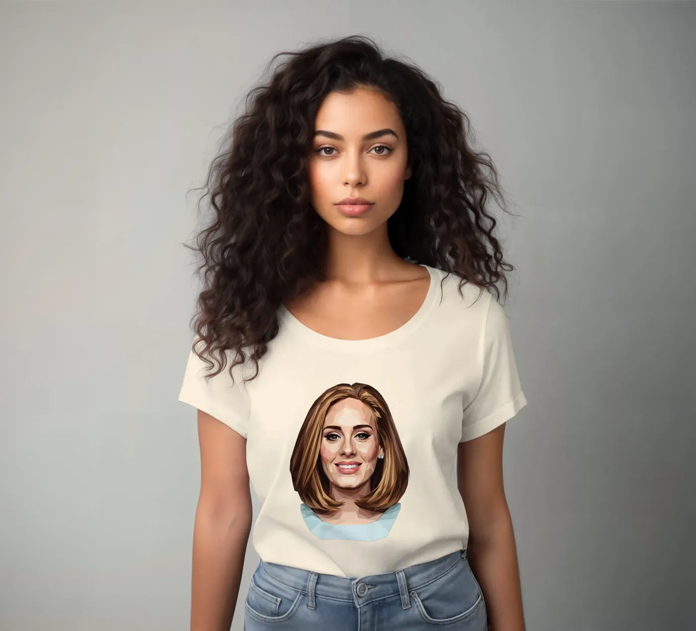 Adele Lowpoly t-shirt da donna da Low Profile