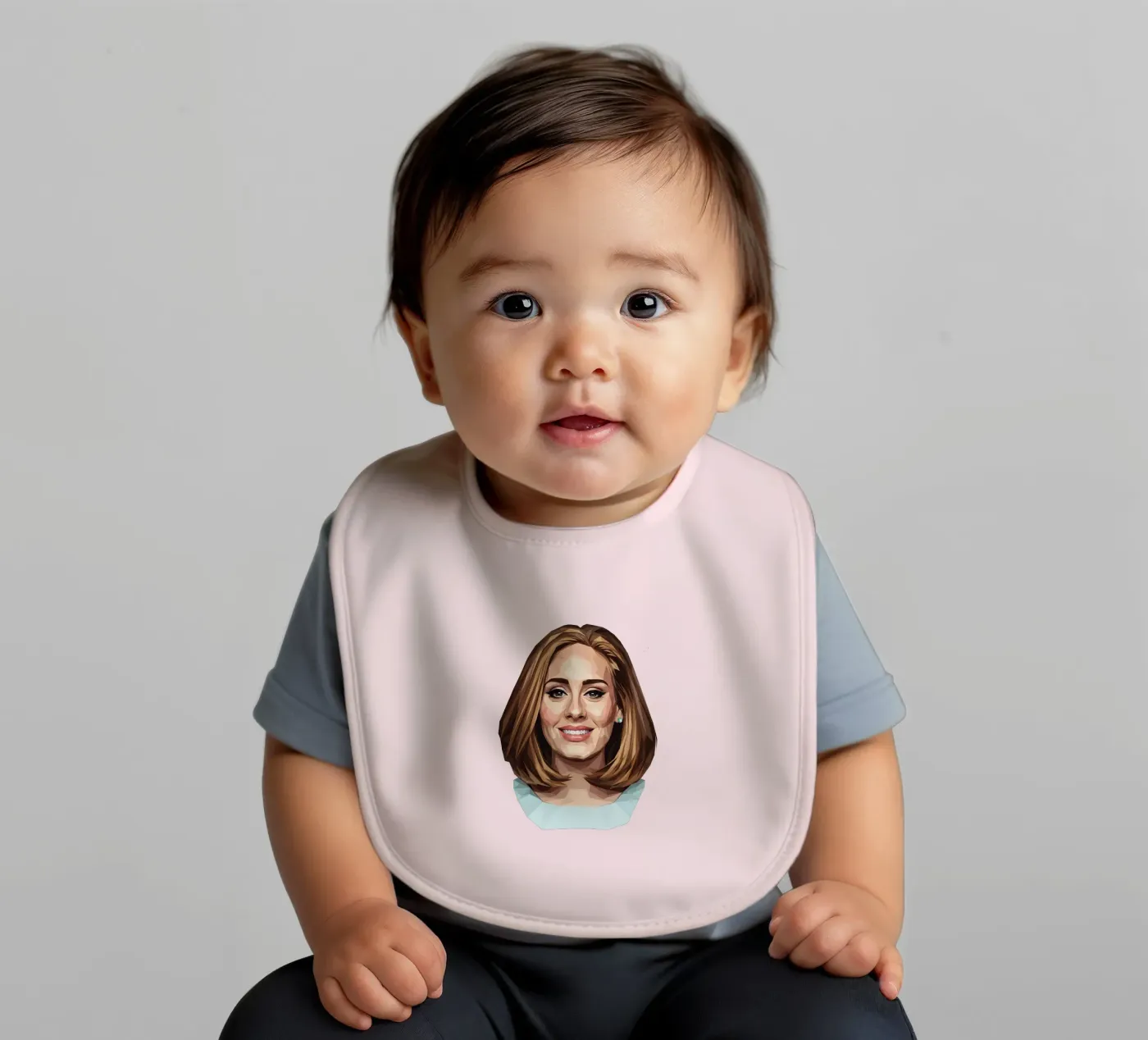 Adele Lowpoly bavoir de Low Profile