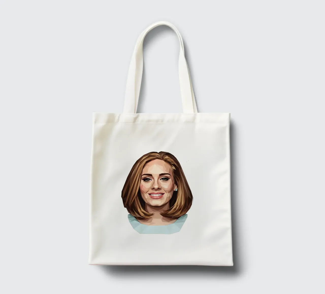 Adele Lowpoly tote bag by Low Profile