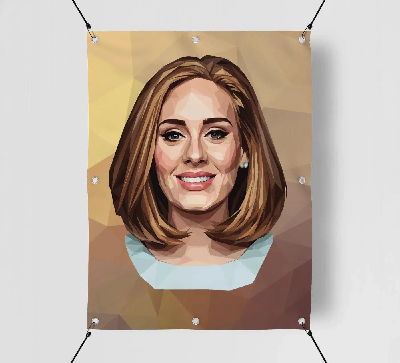 Adele Lowpoly telo in pvc da Low Profile