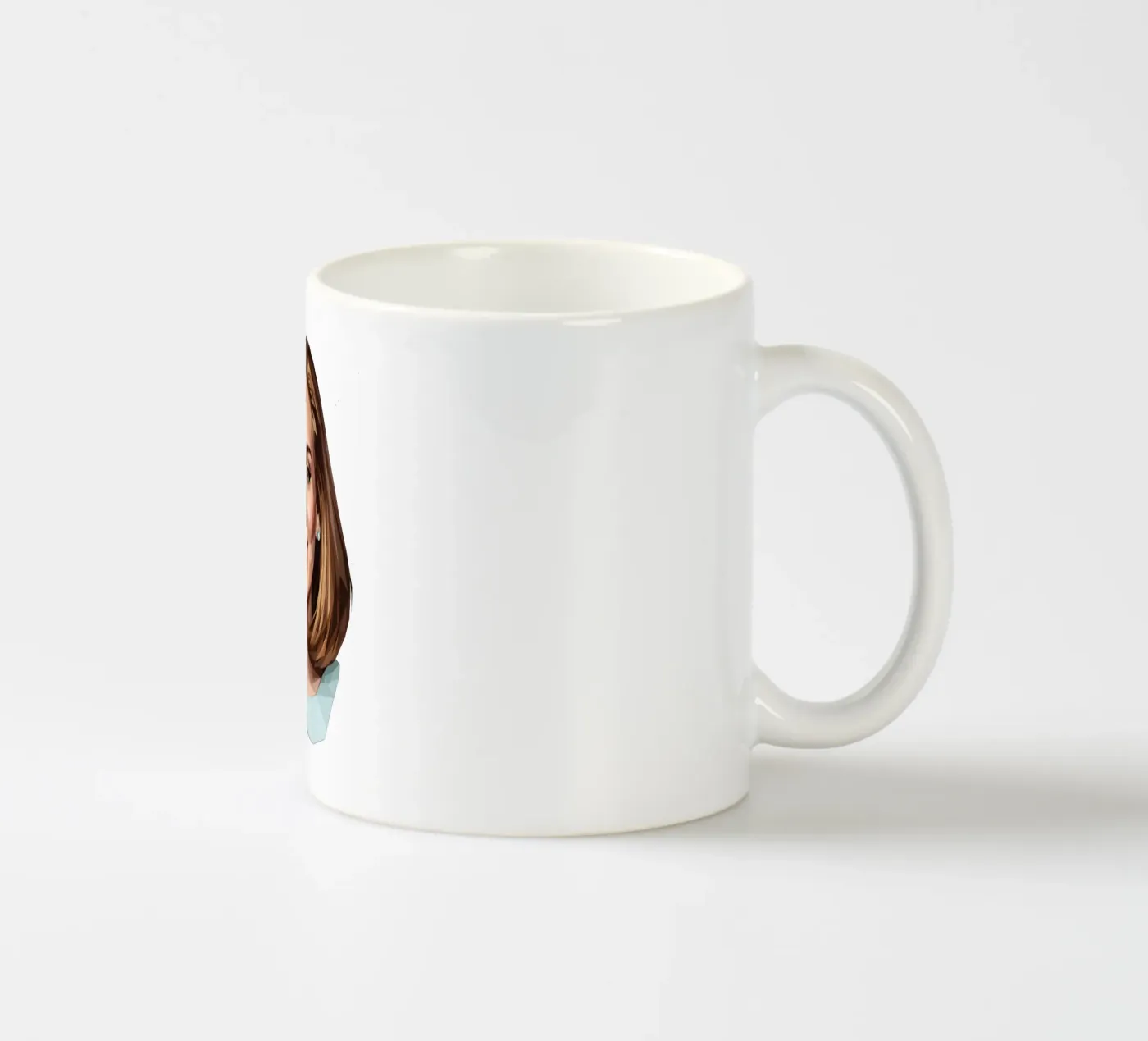 Adele Lowpoly ceramic mug by Low Profile