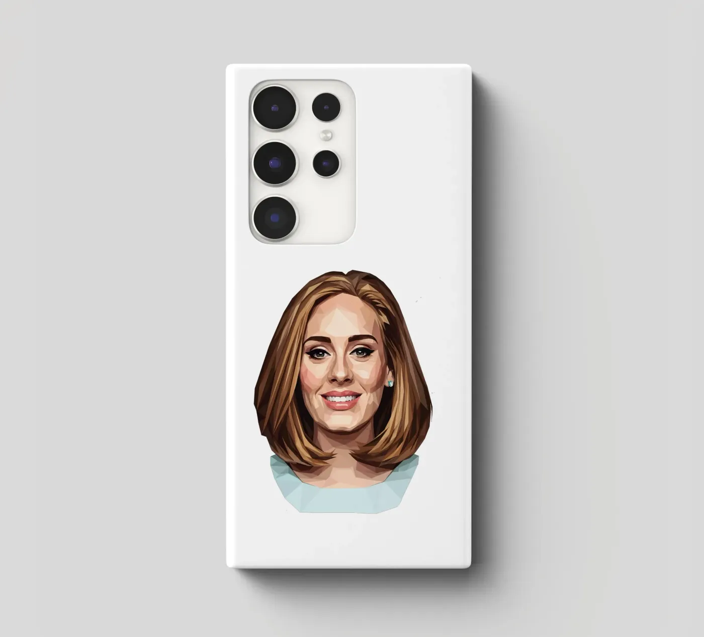 Adele Lowpoly coque samsung de Low Profile
