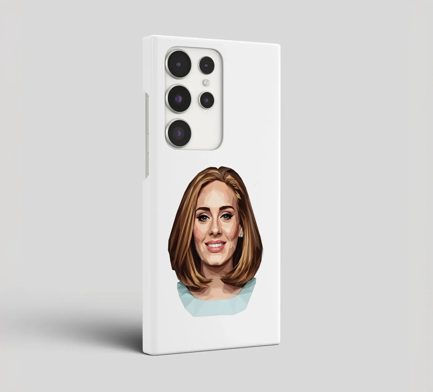 Adele Lowpoly coque samsung de Low Profile
