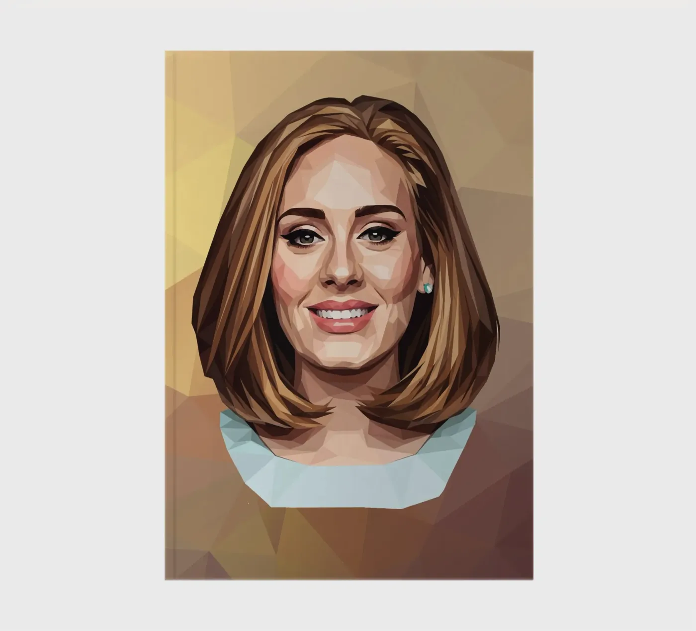 Adele Lowpoly notitieboek van Low Profile