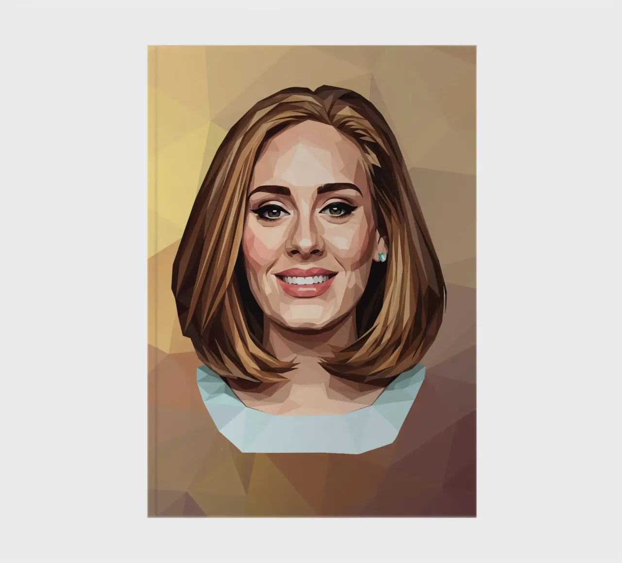 Adele Lowpoly notebook by Low Profile
