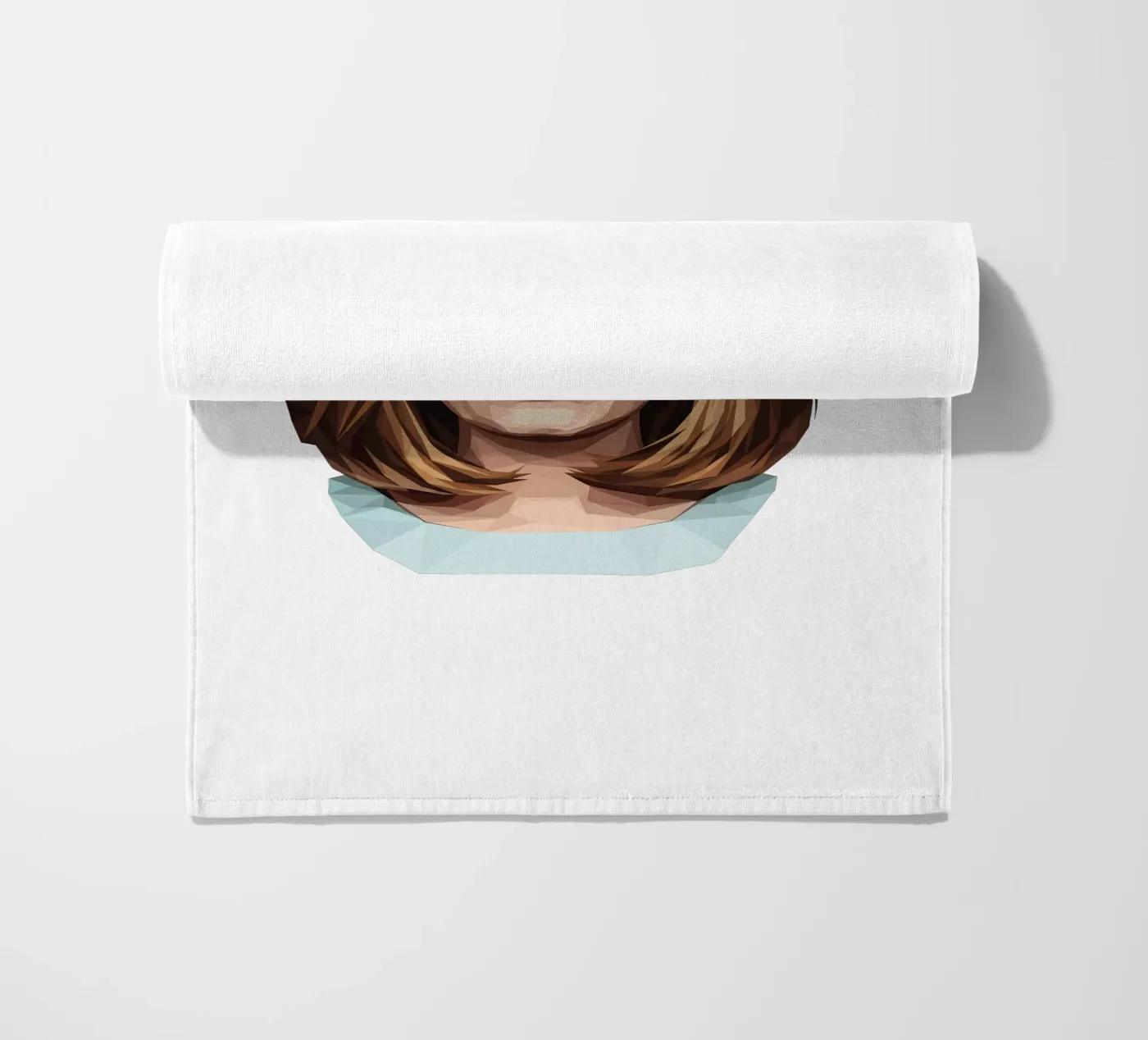 Adele Lowpoly strandhanddoek van Low Profile