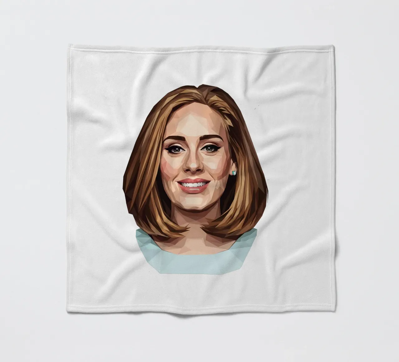 Adele Lowpoly Fleecedecke von Low Profile