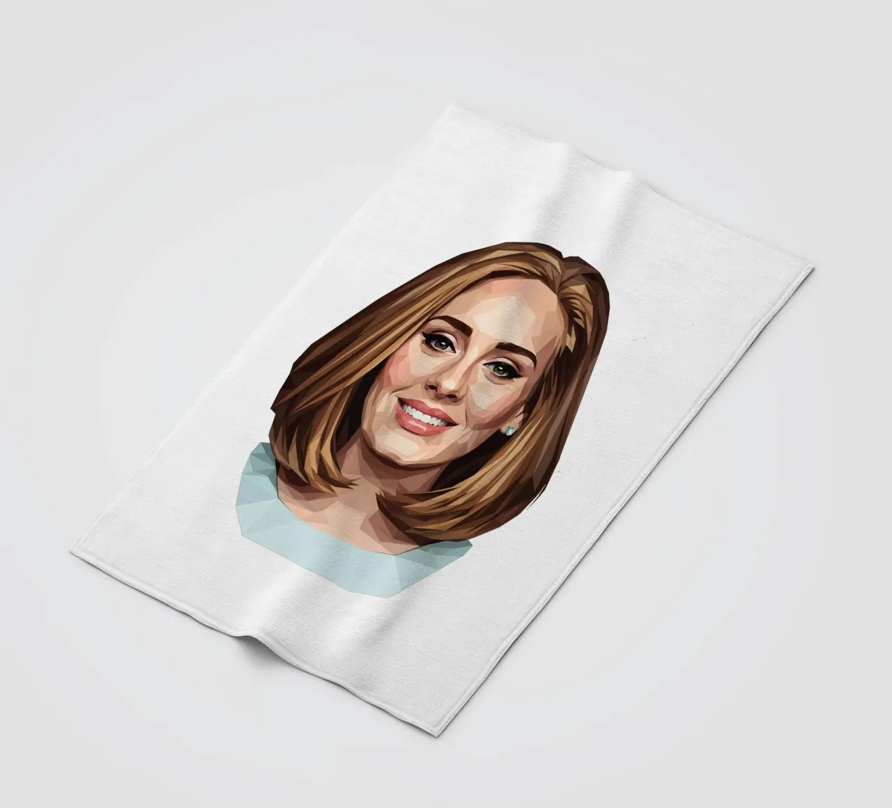 Adele Lowpoly Fleecedecke von Low Profile