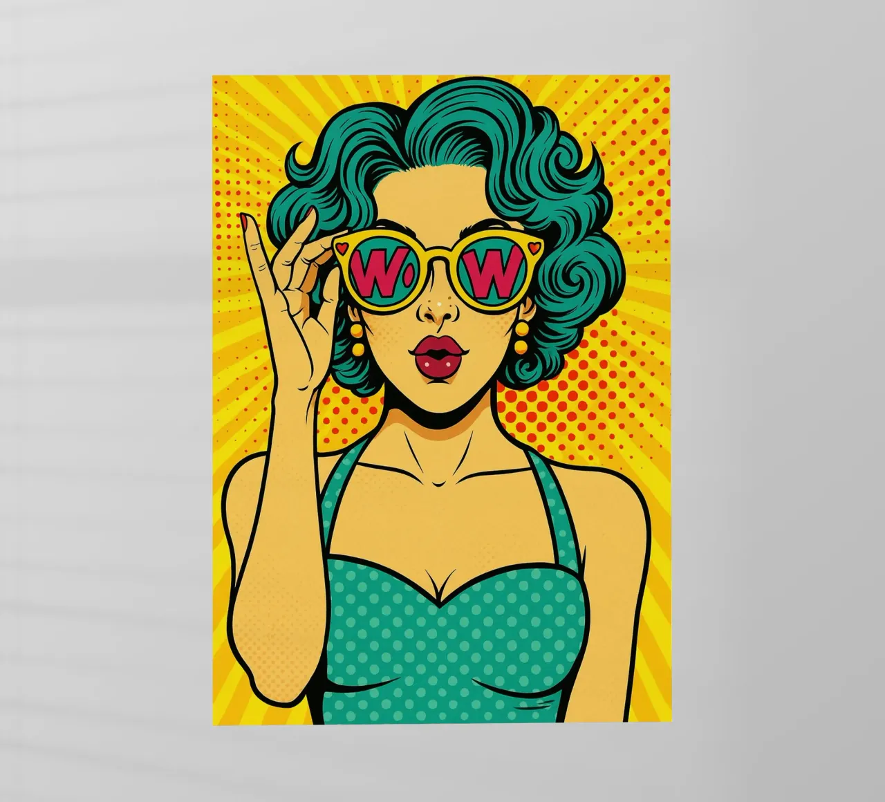 donne retro popart pellicola backlit da kadilans