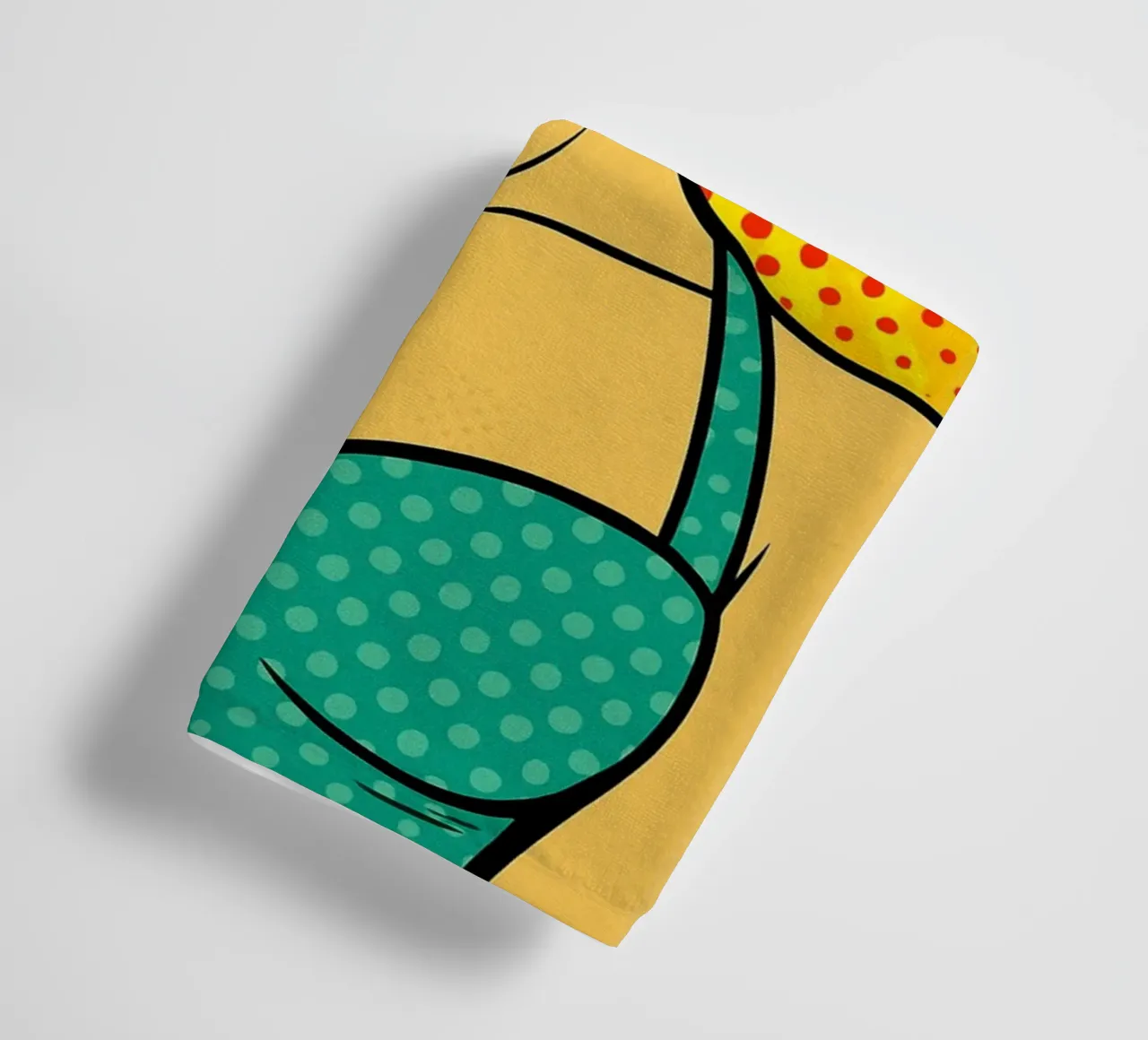 donne retro popart asciugamano da bagno da kadilans