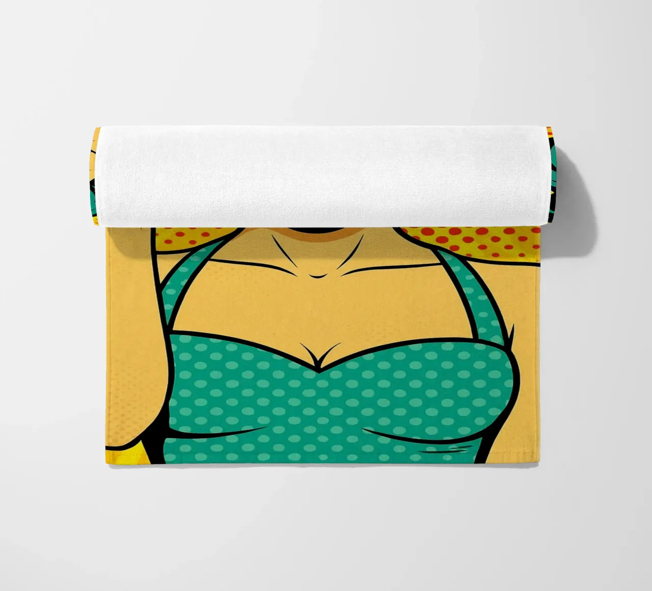 donne retro popart telo mare da kadilans