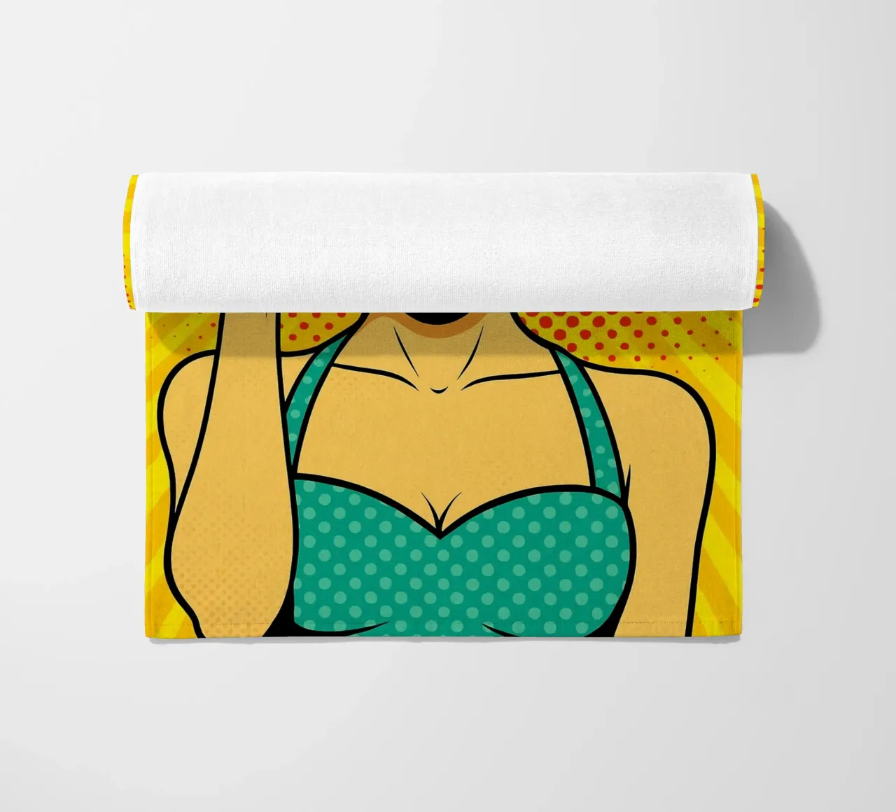 donne retro popart telo mare da kadilans