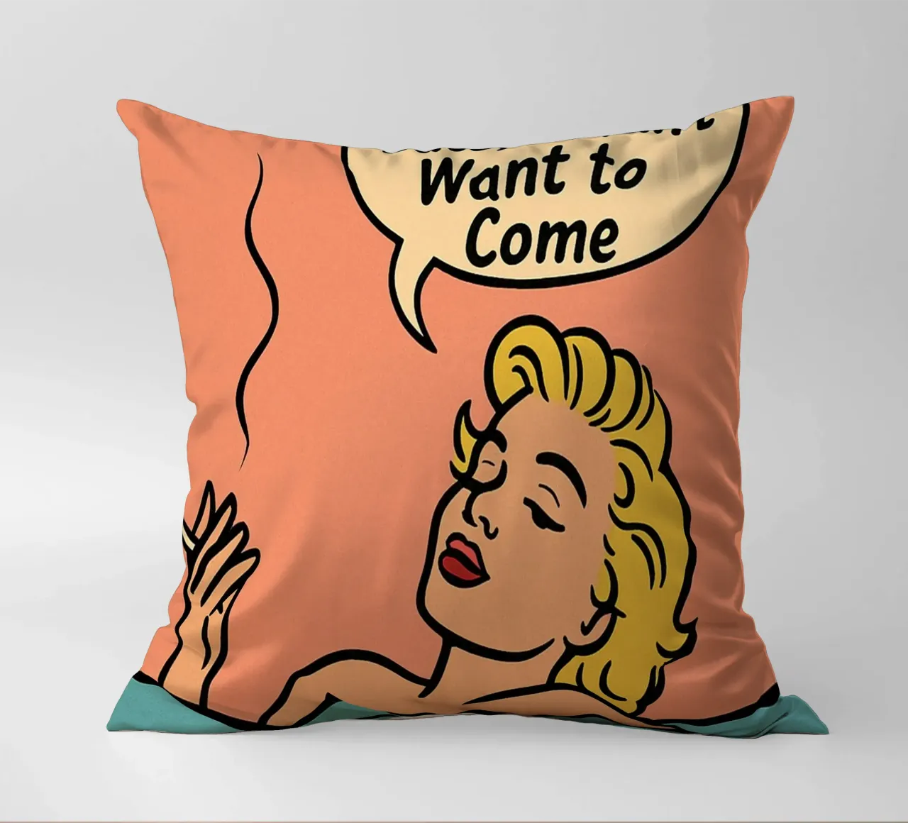 donne retro popart cuscino da kadilans