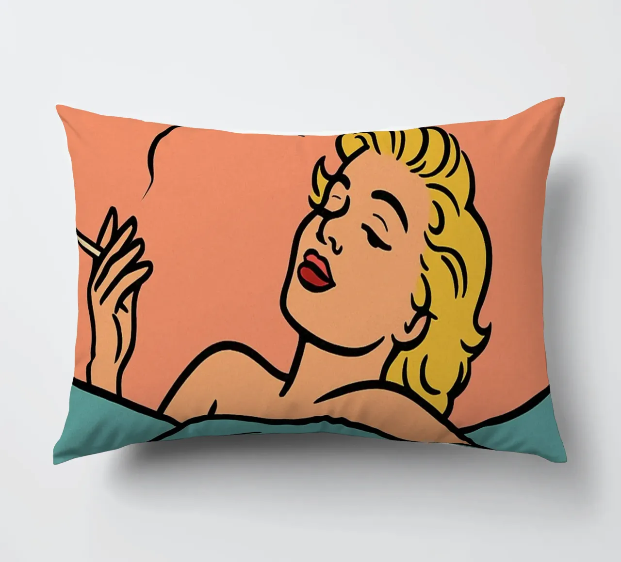 donne retro popart cuscino da kadilans