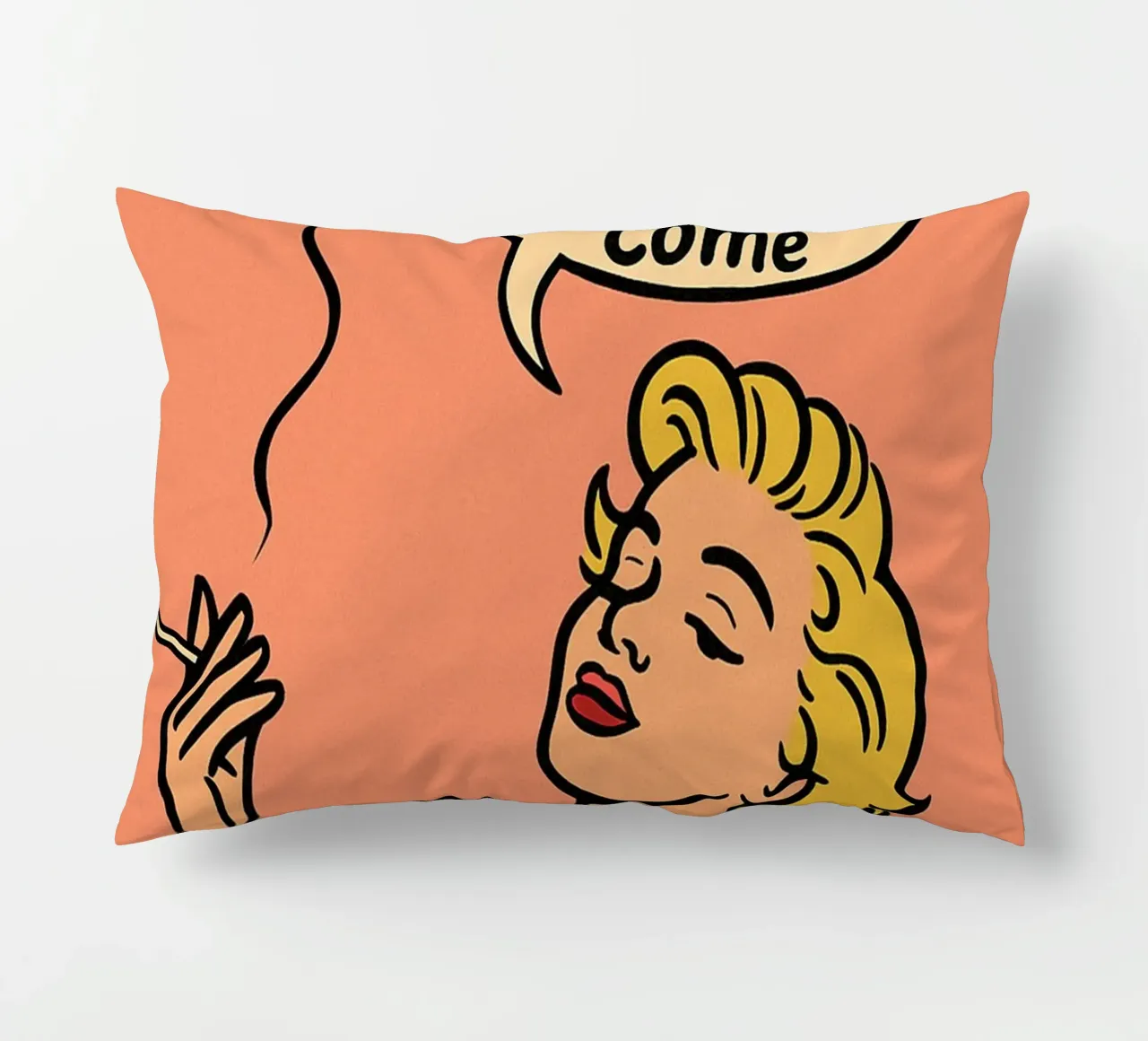 donne retro popart cuscino da kadilans