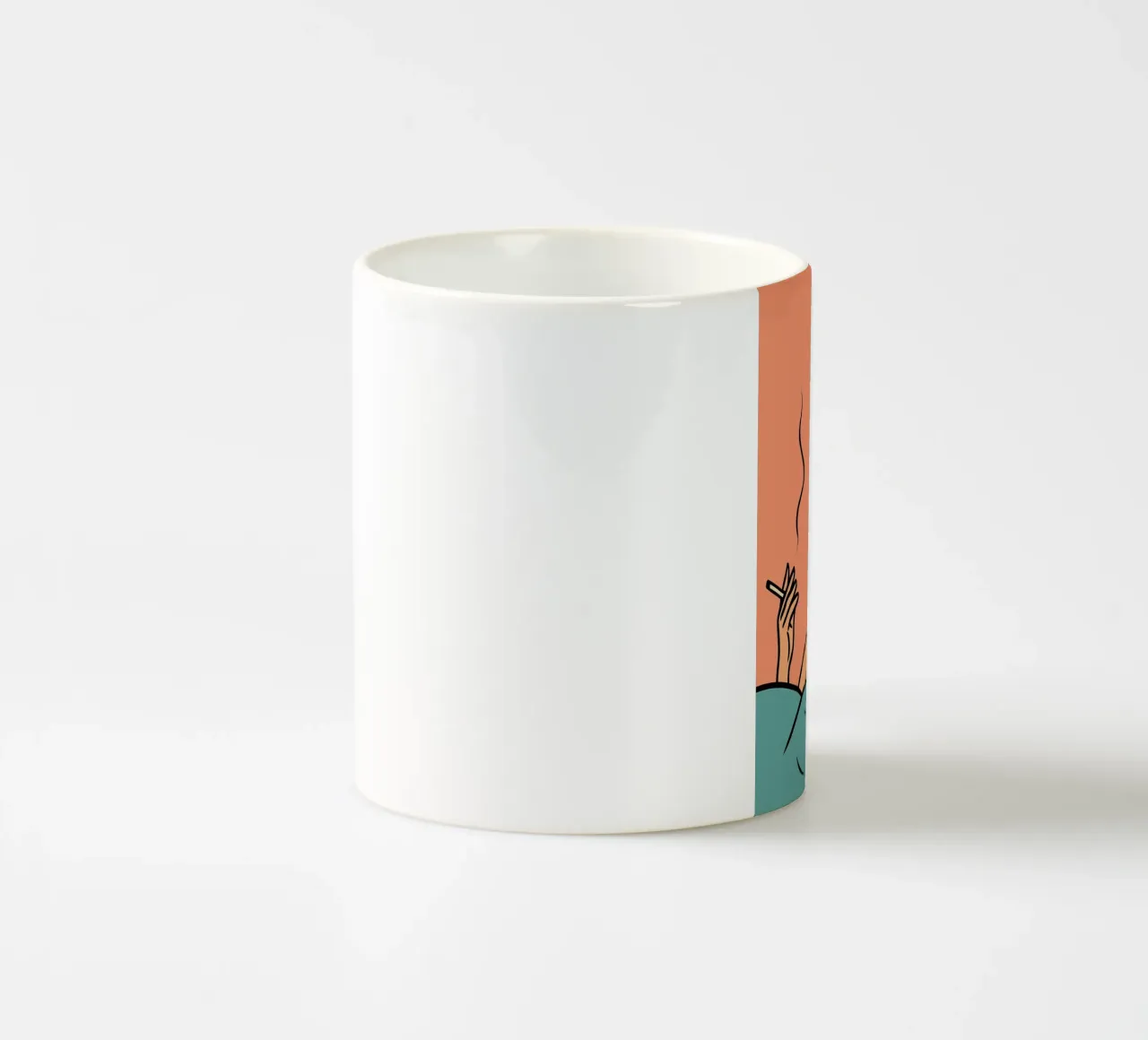 donne retro popart tazza in ceramica da kadilans
