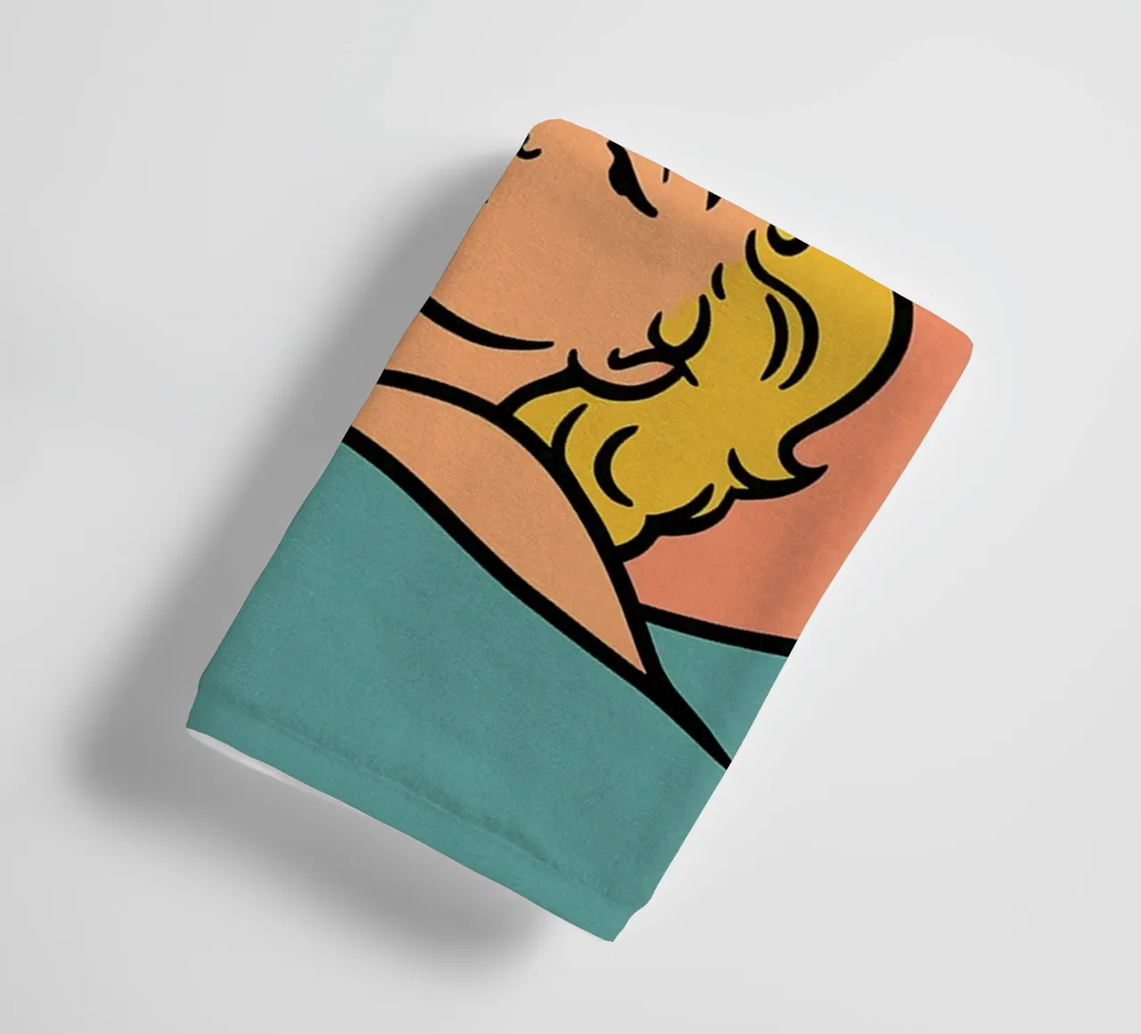 donne retro popart asciugamano da bagno da kadilans