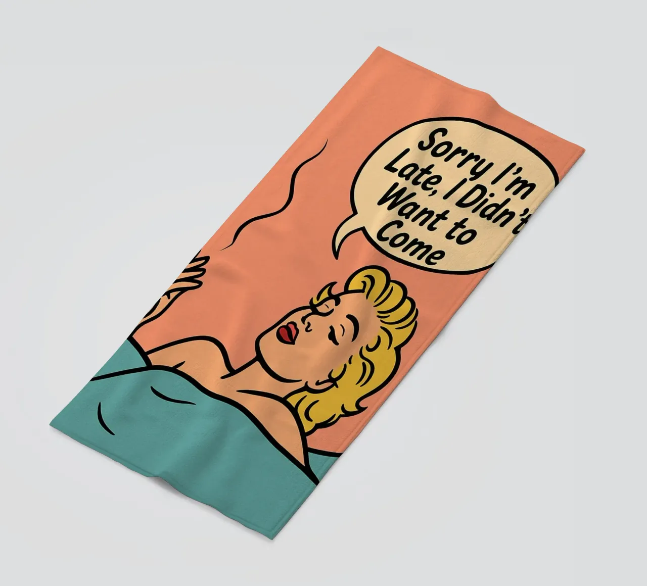 donne retro popart telo mare da kadilans