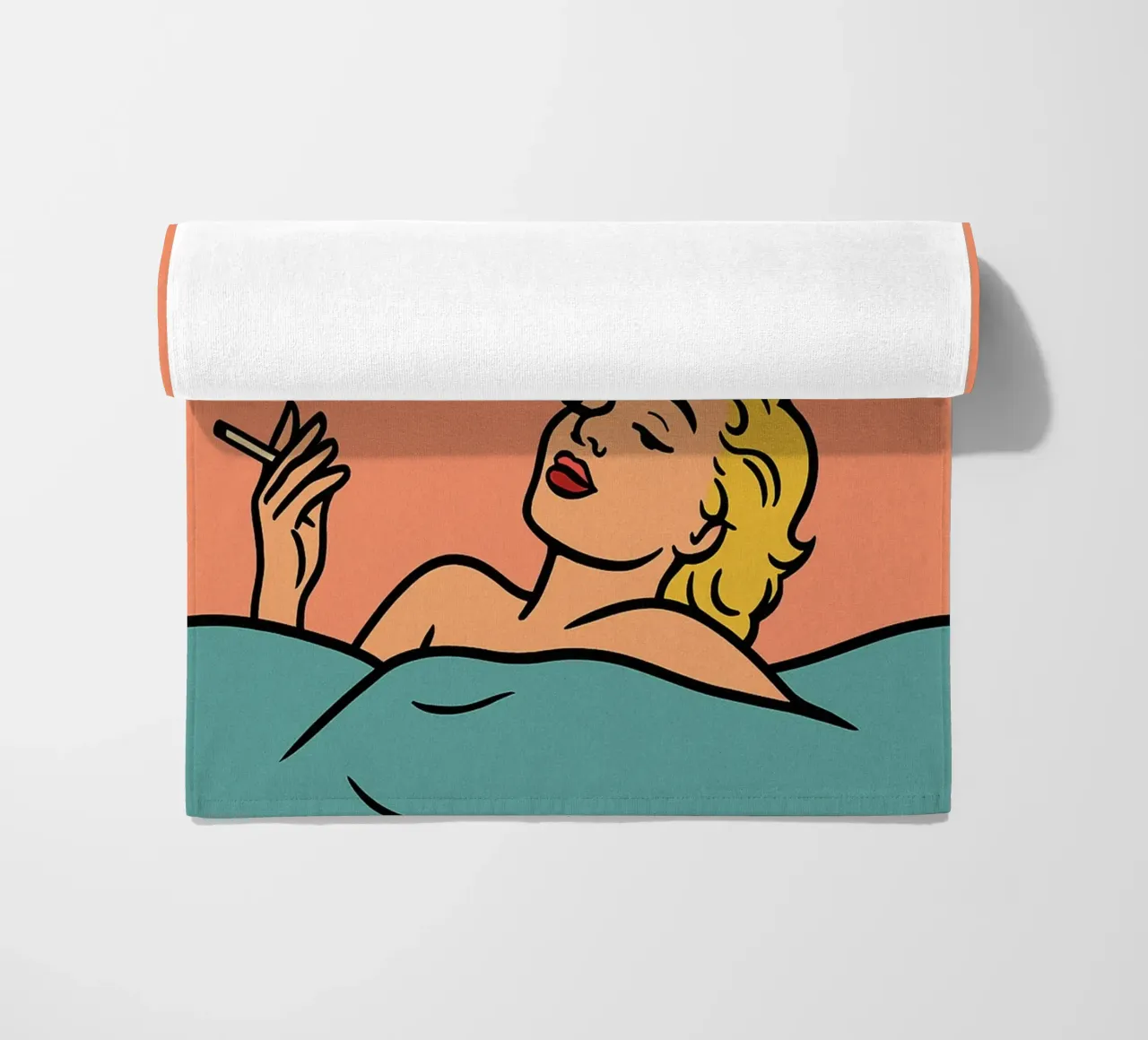 donne retro popart telo mare da kadilans