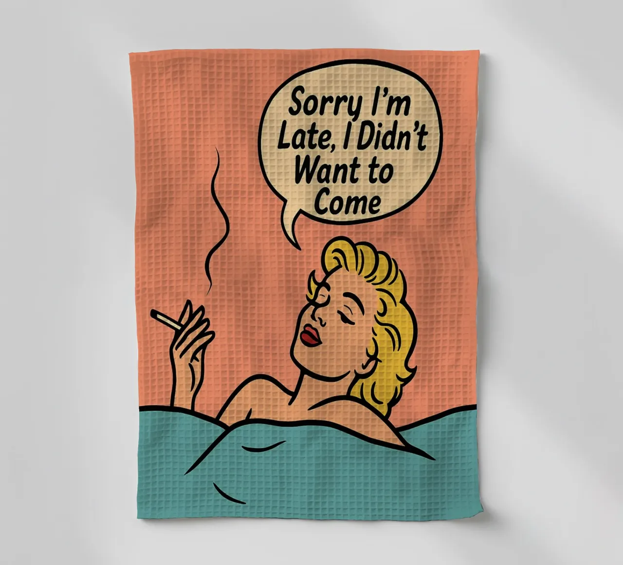 donne retro popart canovaccio da cucina da kadilans