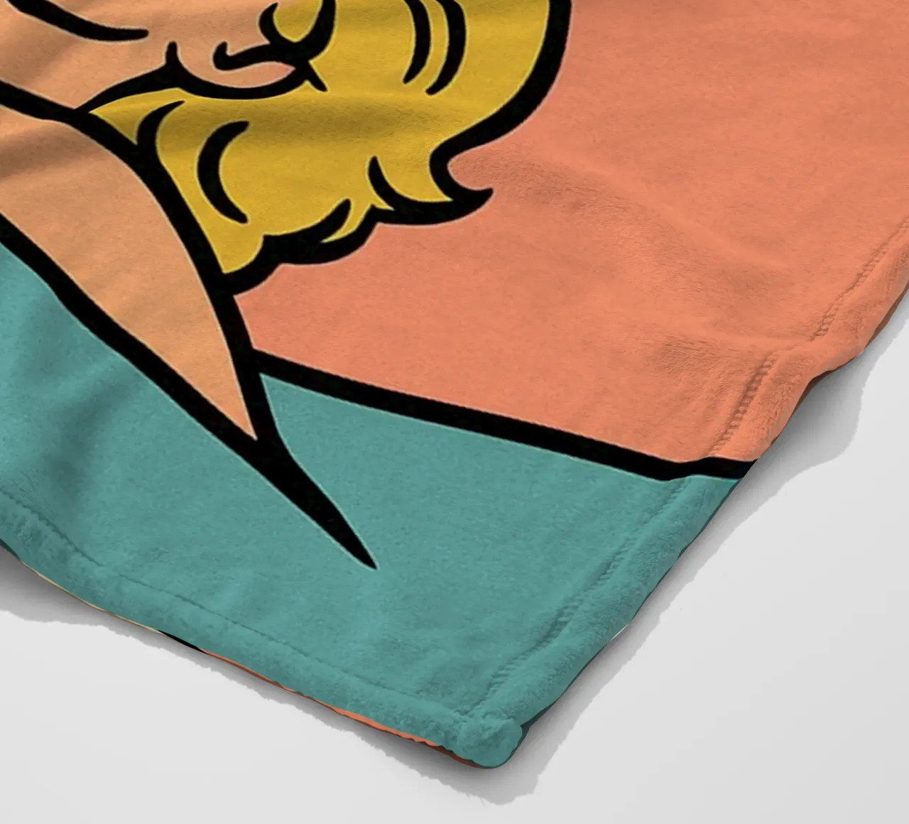 donne retro popart coperta in pile da kadilans