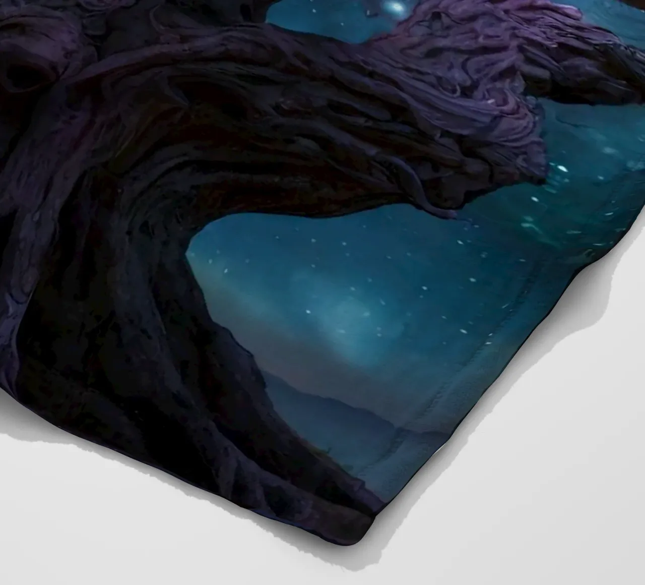 Albero magico 1 coperta in pile da Delaney Okuneva