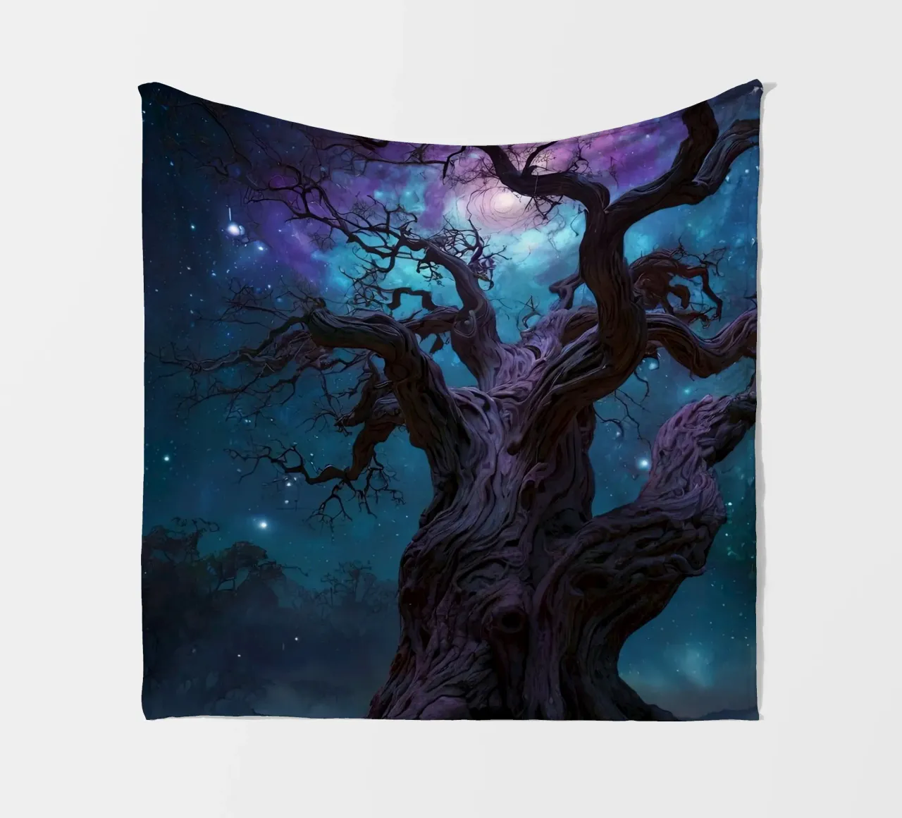 Albero magico 1 coperta in pile da Delaney Okuneva