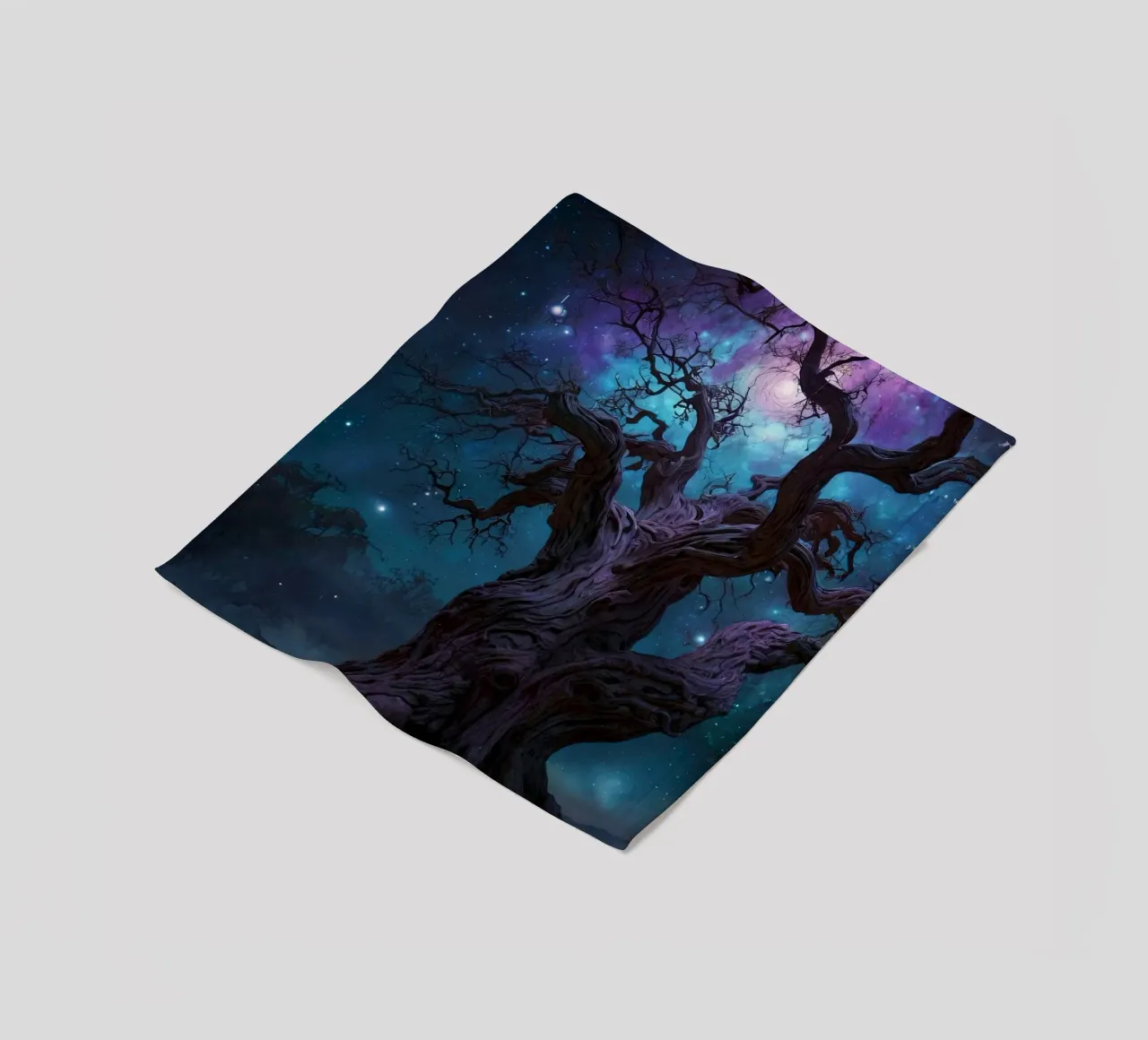 Albero magico 1 coperta in pile da Delaney Okuneva