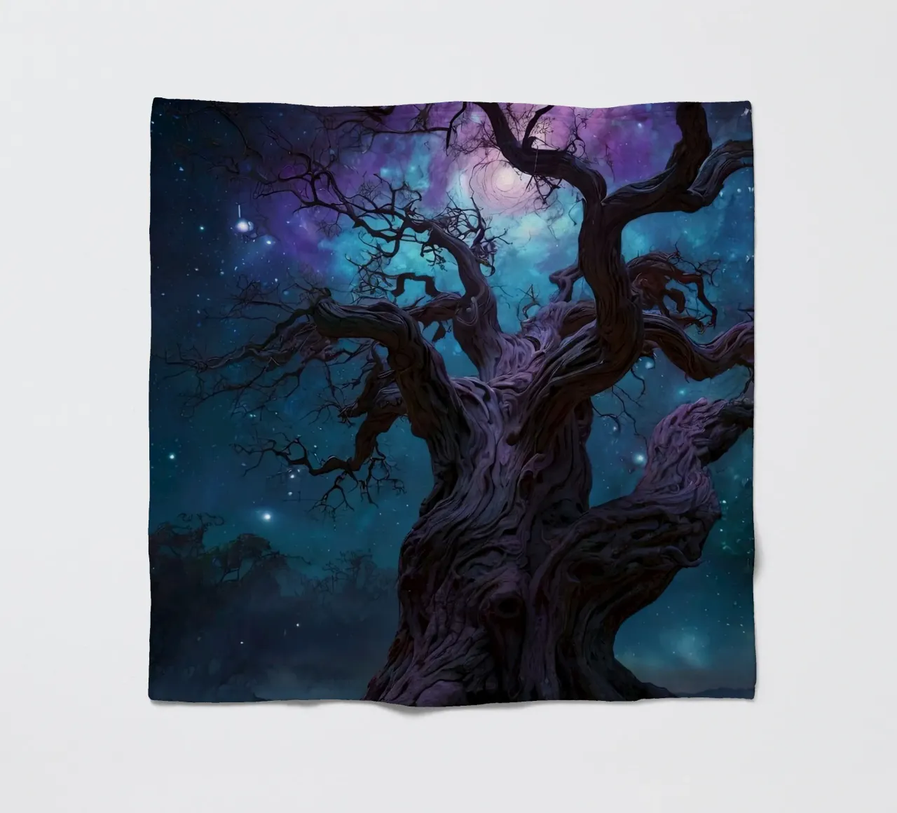 Albero magico 1 coperta in pile da Delaney Okuneva