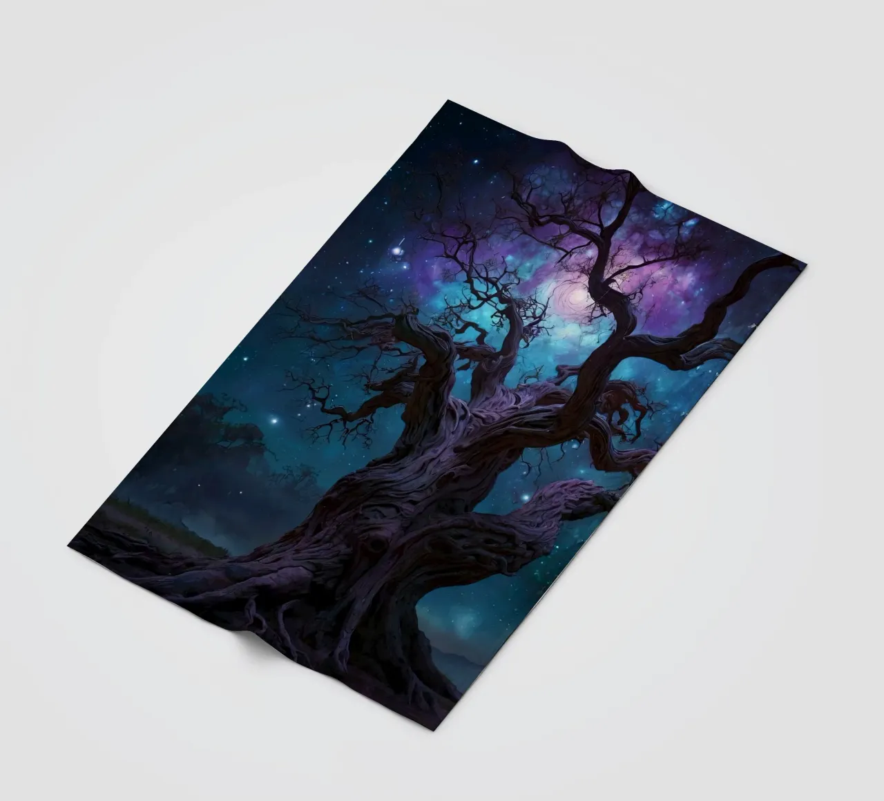 Albero magico 1 coperta in pile da Delaney Okuneva