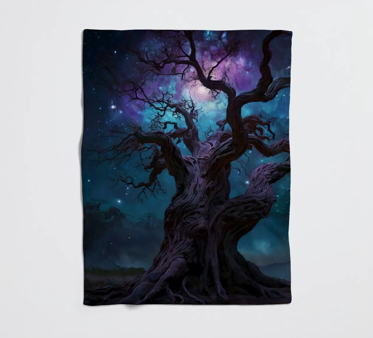 Albero magico 1 coperta in pile da Delaney Okuneva
