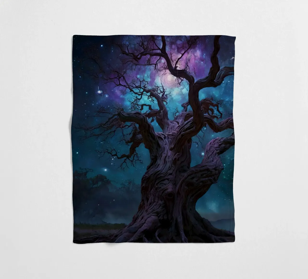 Albero magico 1 coperta in pile da Delaney Okuneva