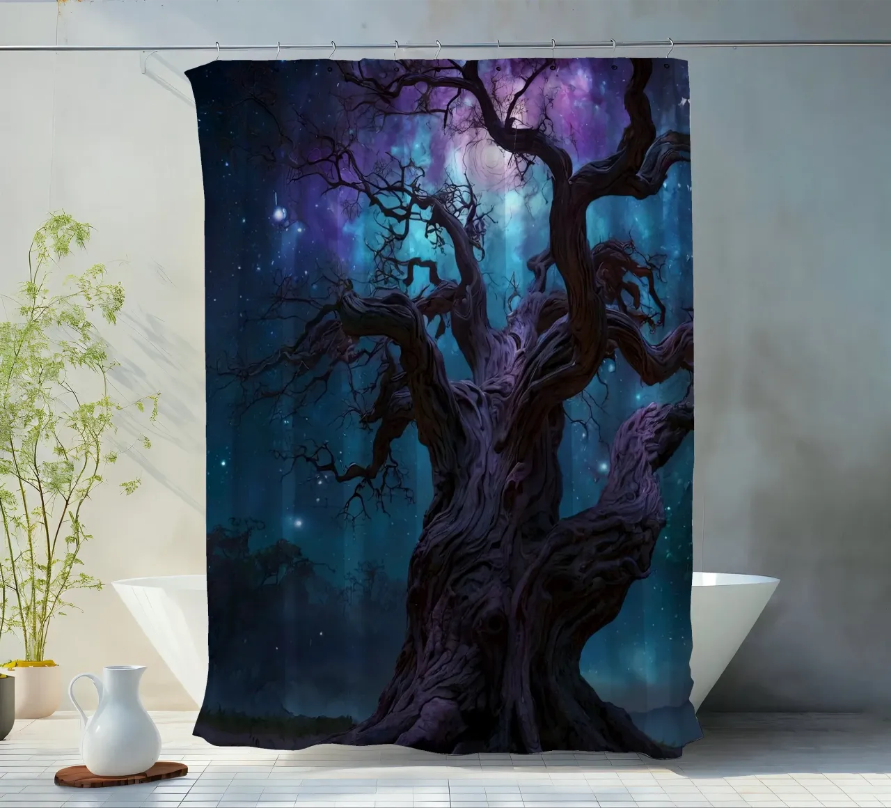 Albero magico 1 tenda da doccia da Delaney Okuneva