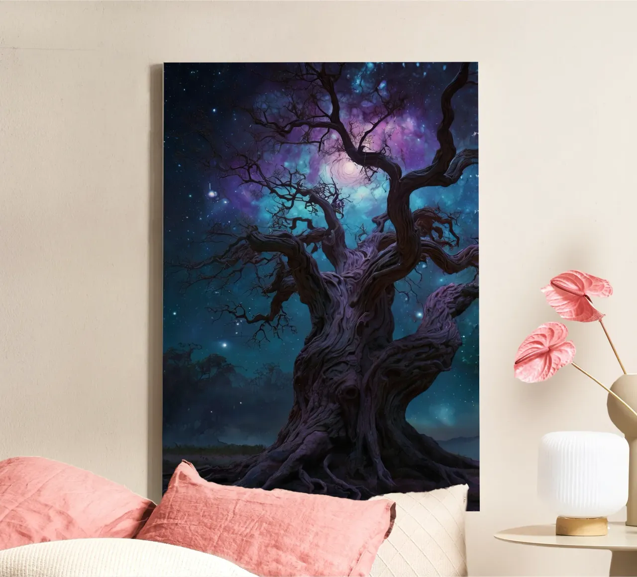Albero magico 1 tela con Cornice a cassetta da Delaney Okuneva