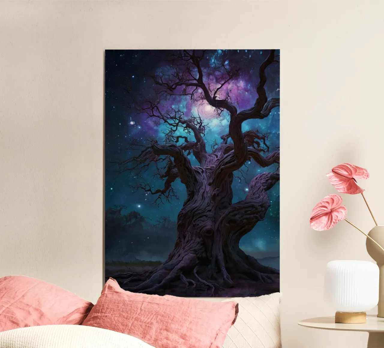 Albero magico 1 poster con telaio in alluminio da Delaney Okuneva