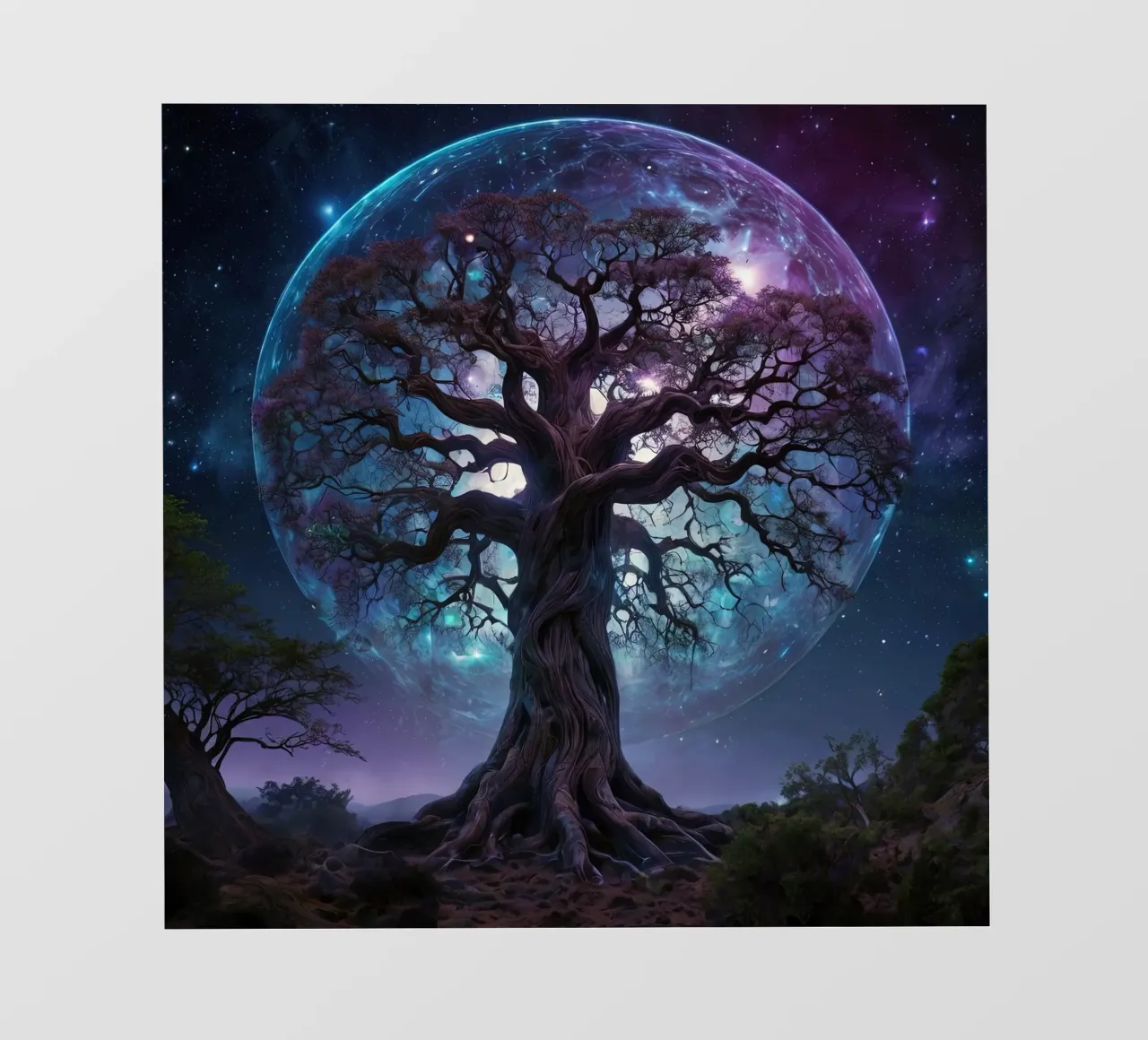Albero magico 2 telo in pvc da Delaney Okuneva