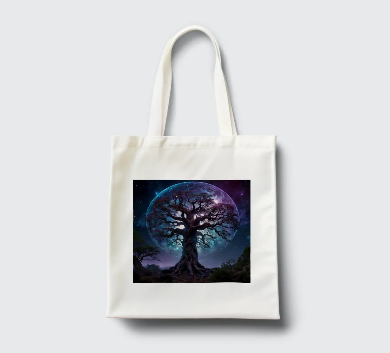 Albero magico 2 borsa in juta da Delaney Okuneva